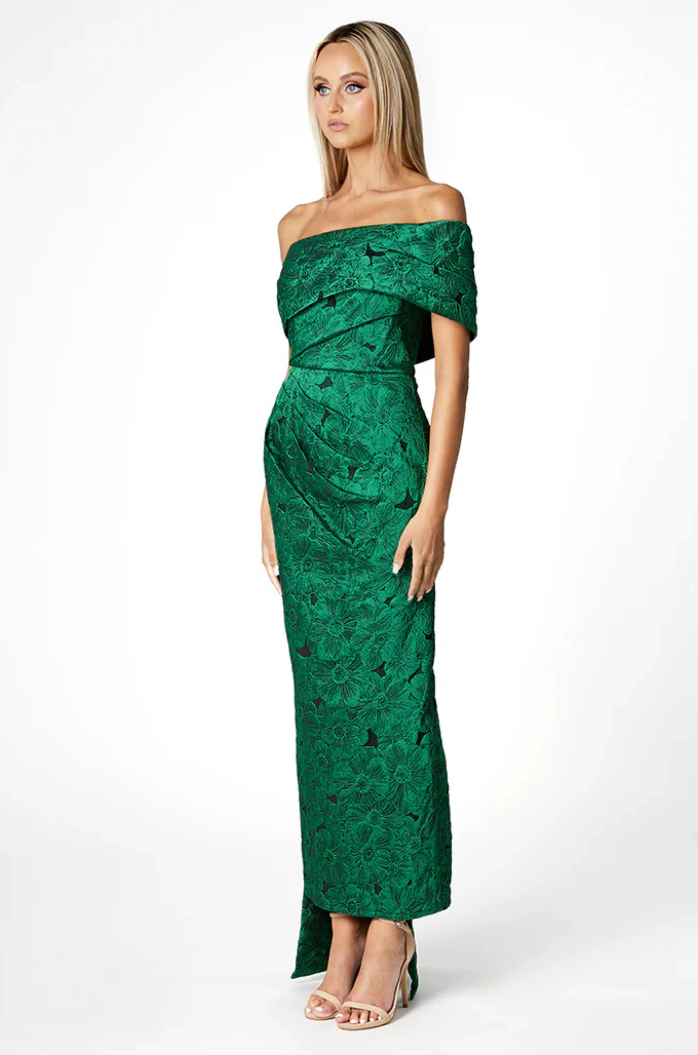 Amyliya Off Shoulder Maxi Dress