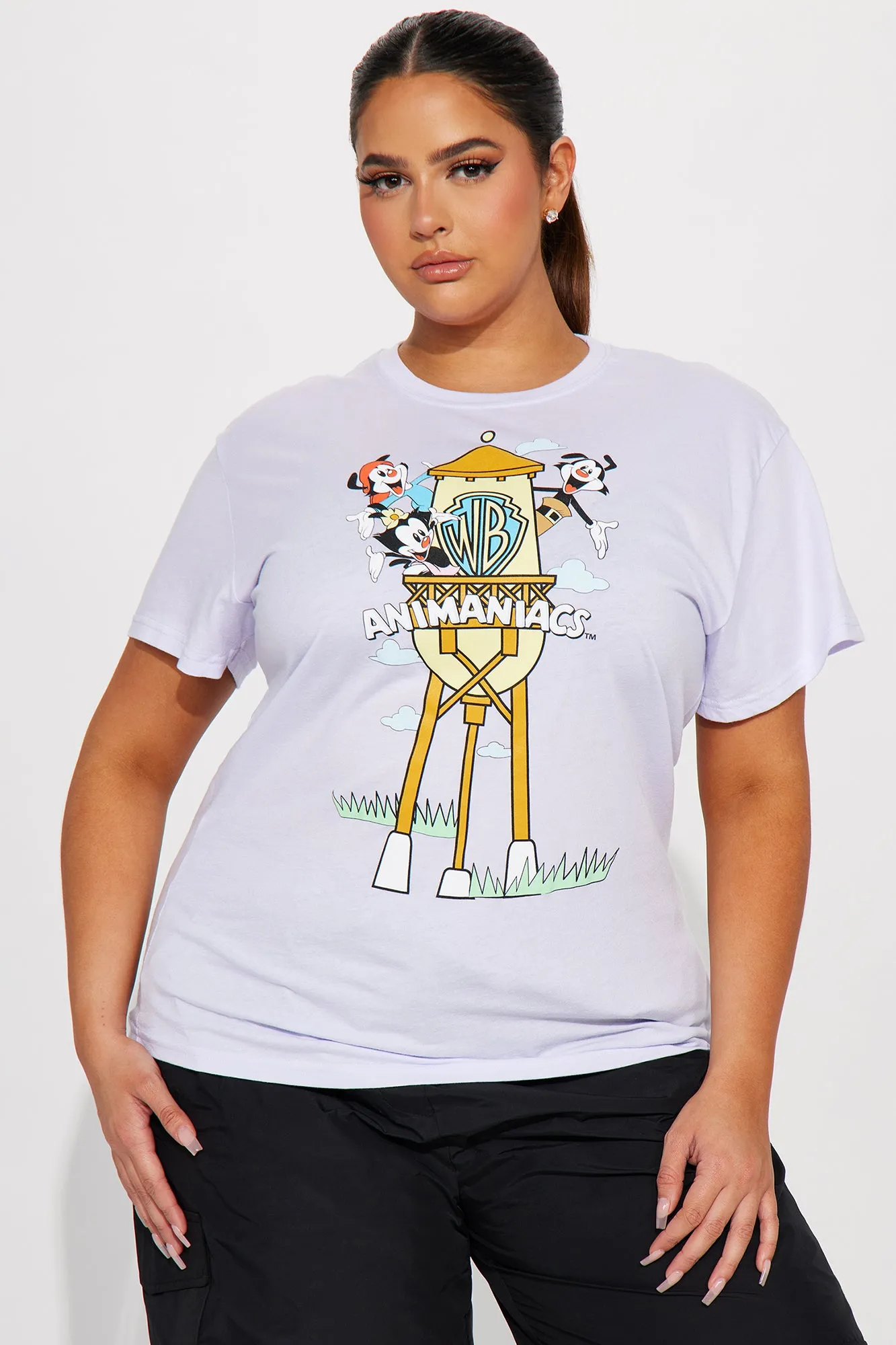 Animaniacs Graphic Front And Back Graphic Tee - Blue