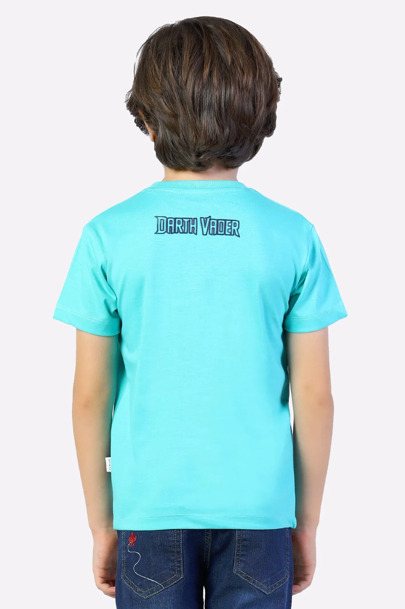 Aqua Graphic Print T-Shirt