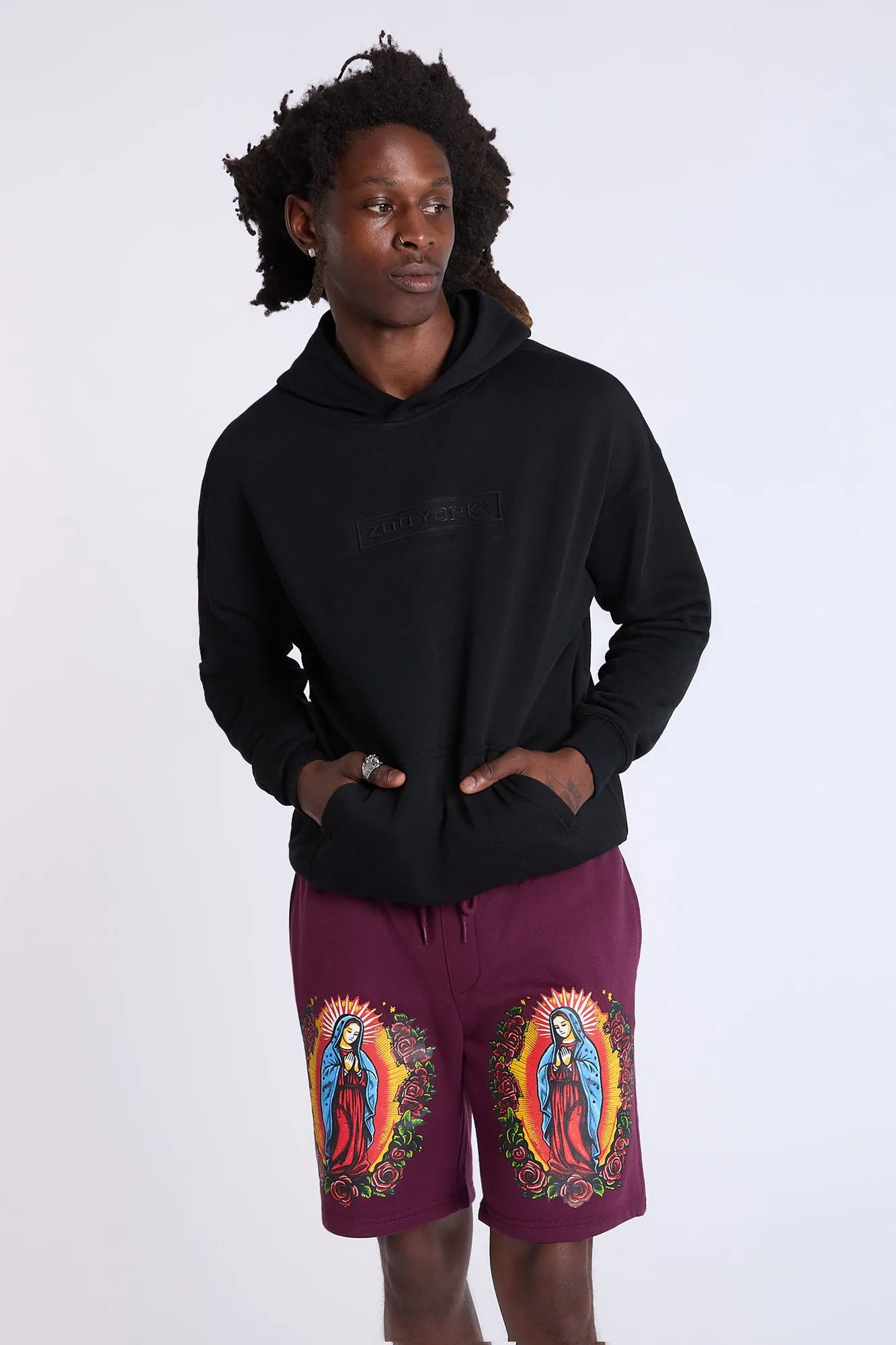 Arsenic Mens Graphic Print Shorts
