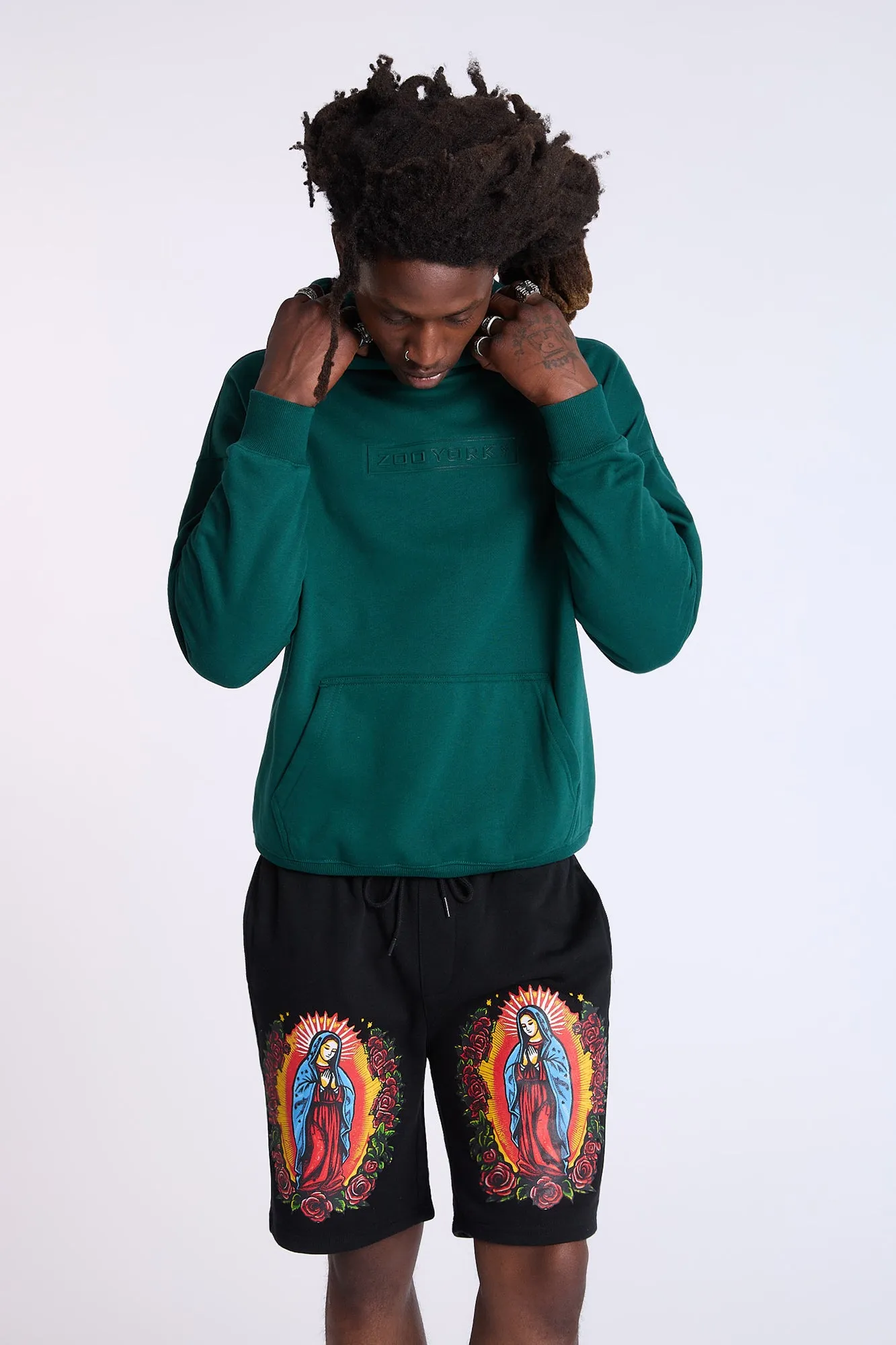 Arsenic Mens Graphic Print Shorts