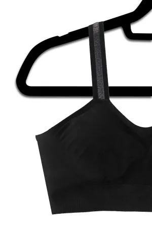 BETHEL BLACK SHEER STRAPS - STRAP-ITS
