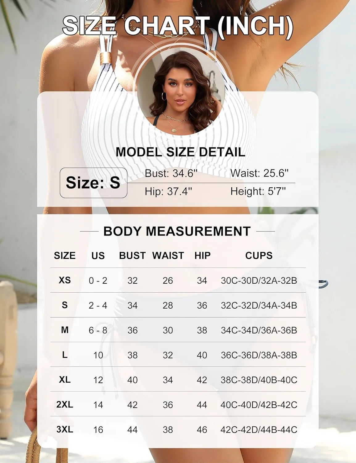 Blooming Jelly Womens Bikini Sets Double Staps Two Piece Swimsuit Metal Bathing Suit 2025