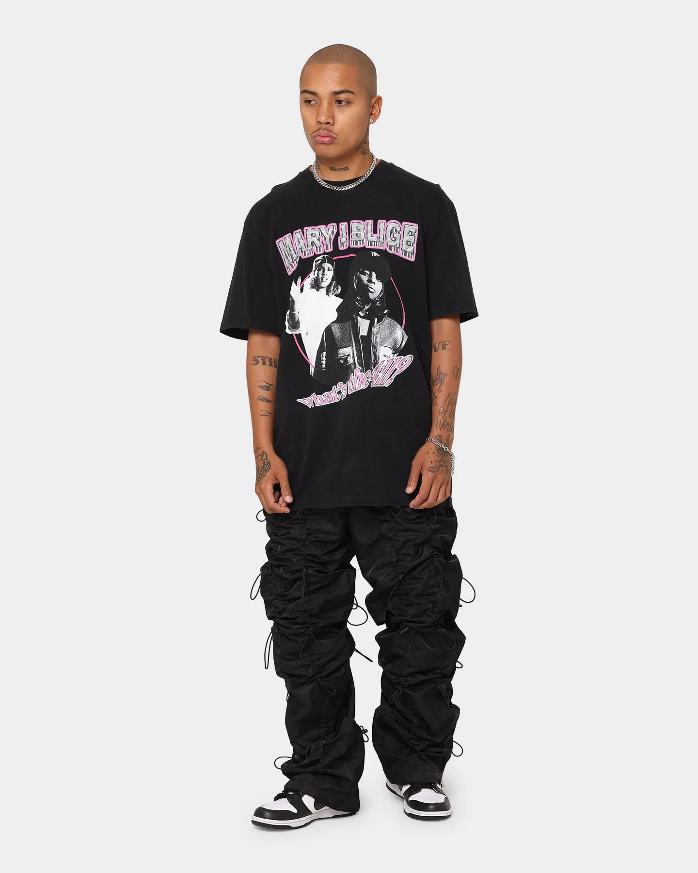Bravado What's The 411 T-Shirt Black Wash