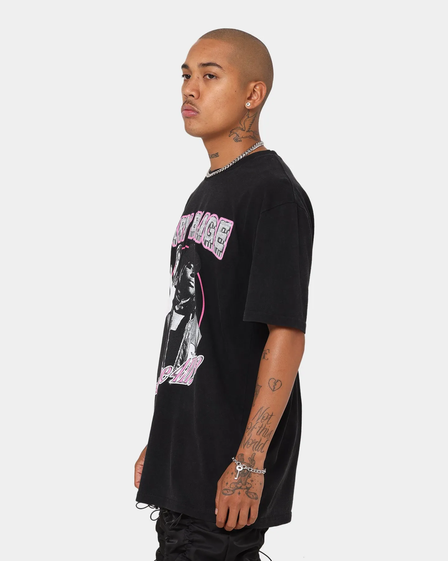 Bravado What's The 411 T-Shirt Black Wash