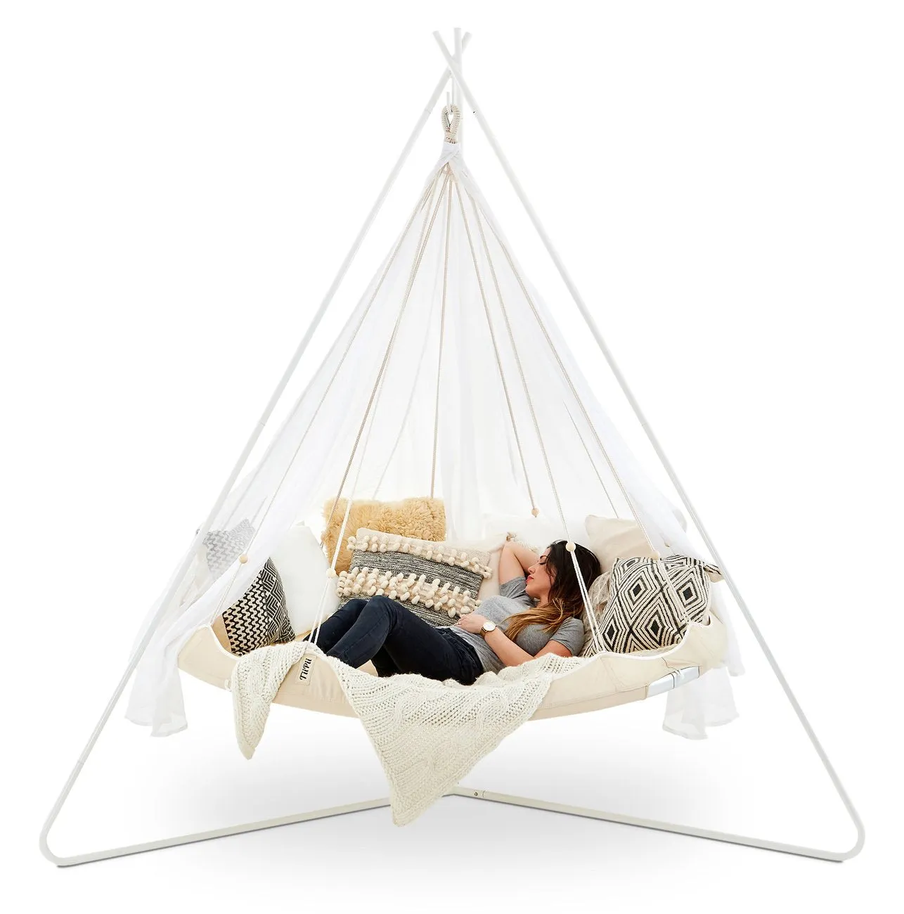 Classic White Steel TiiPii Stand