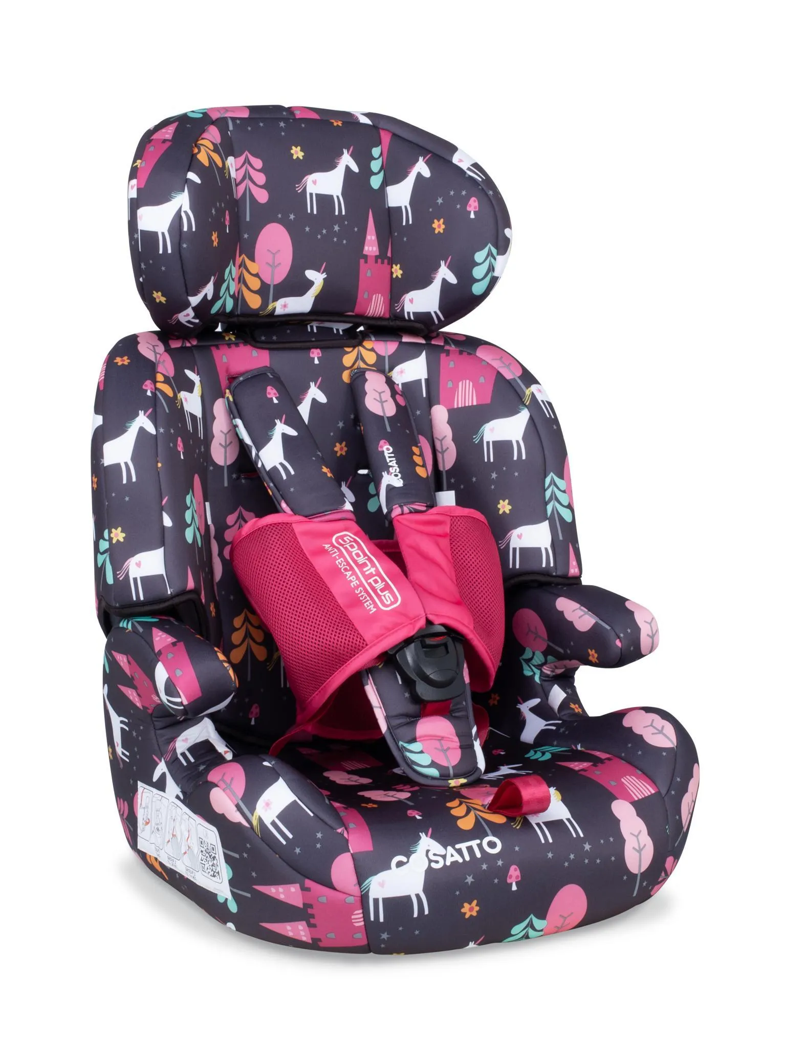 Cosatto Zoomi Group 123 Car Seat Unicorn Land