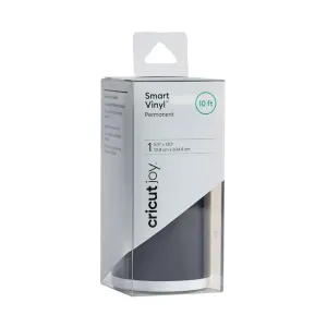 Cricut Joy Smart Vinyl – Permanent Value Roll (10 ft) Black