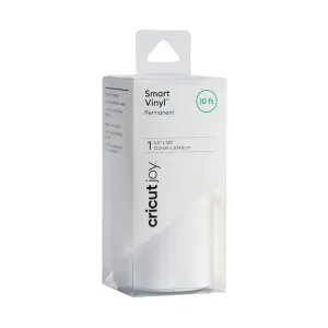 Cricut Joy Smart Vinyl – Permanent Value Roll (10 ft) White