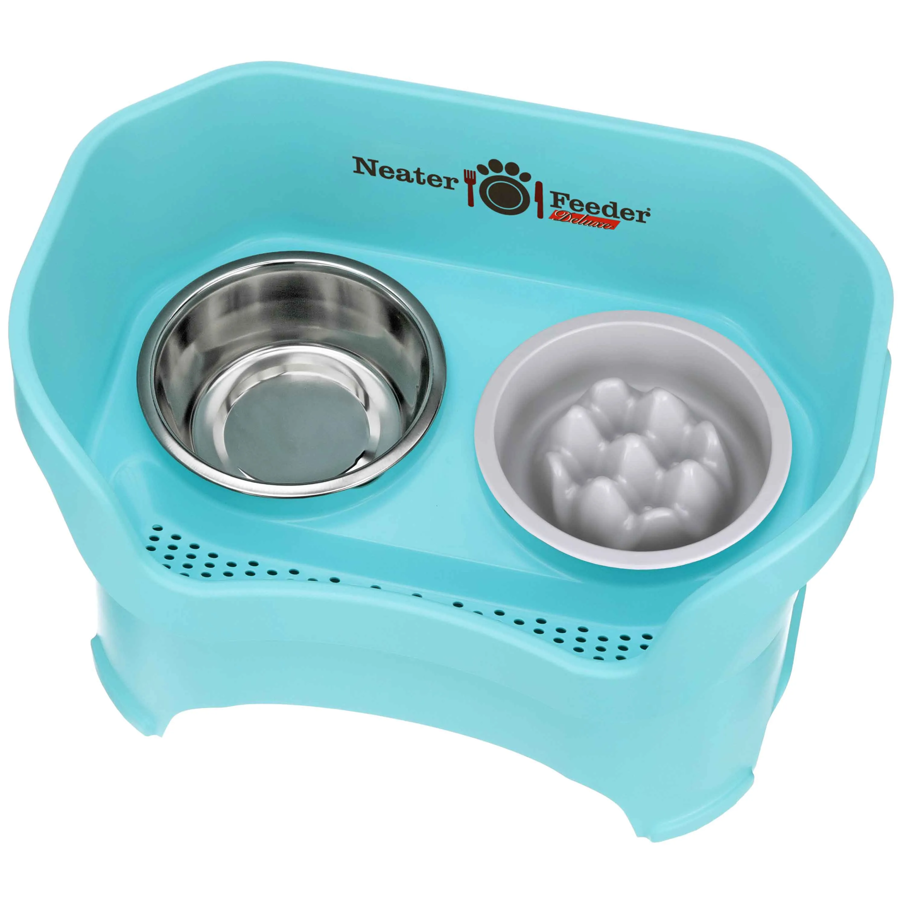 DELUXE Neater Feeder with The Niner Slow Feed Bowl