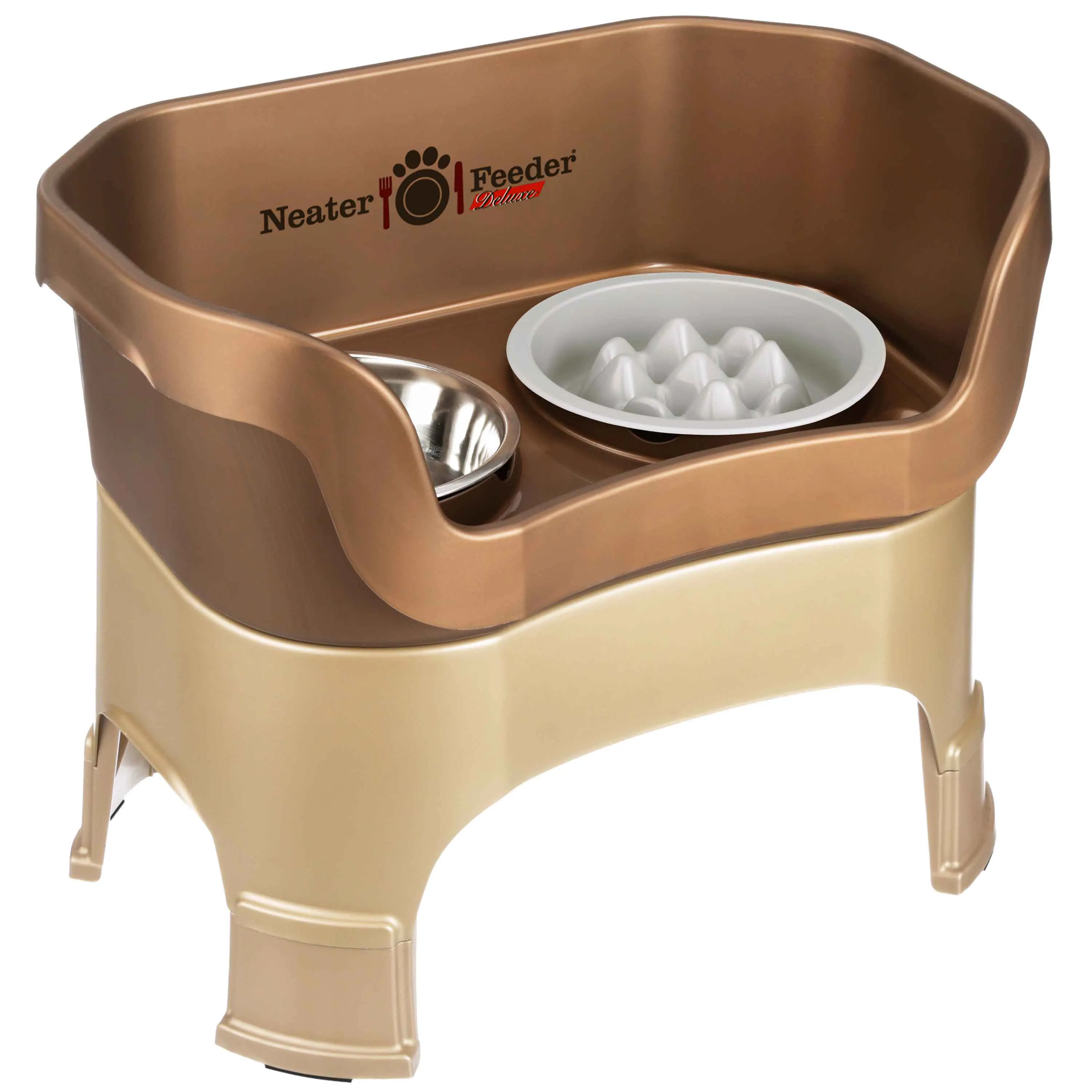 DELUXE Neater Feeder with The Niner Slow Feed Bowl