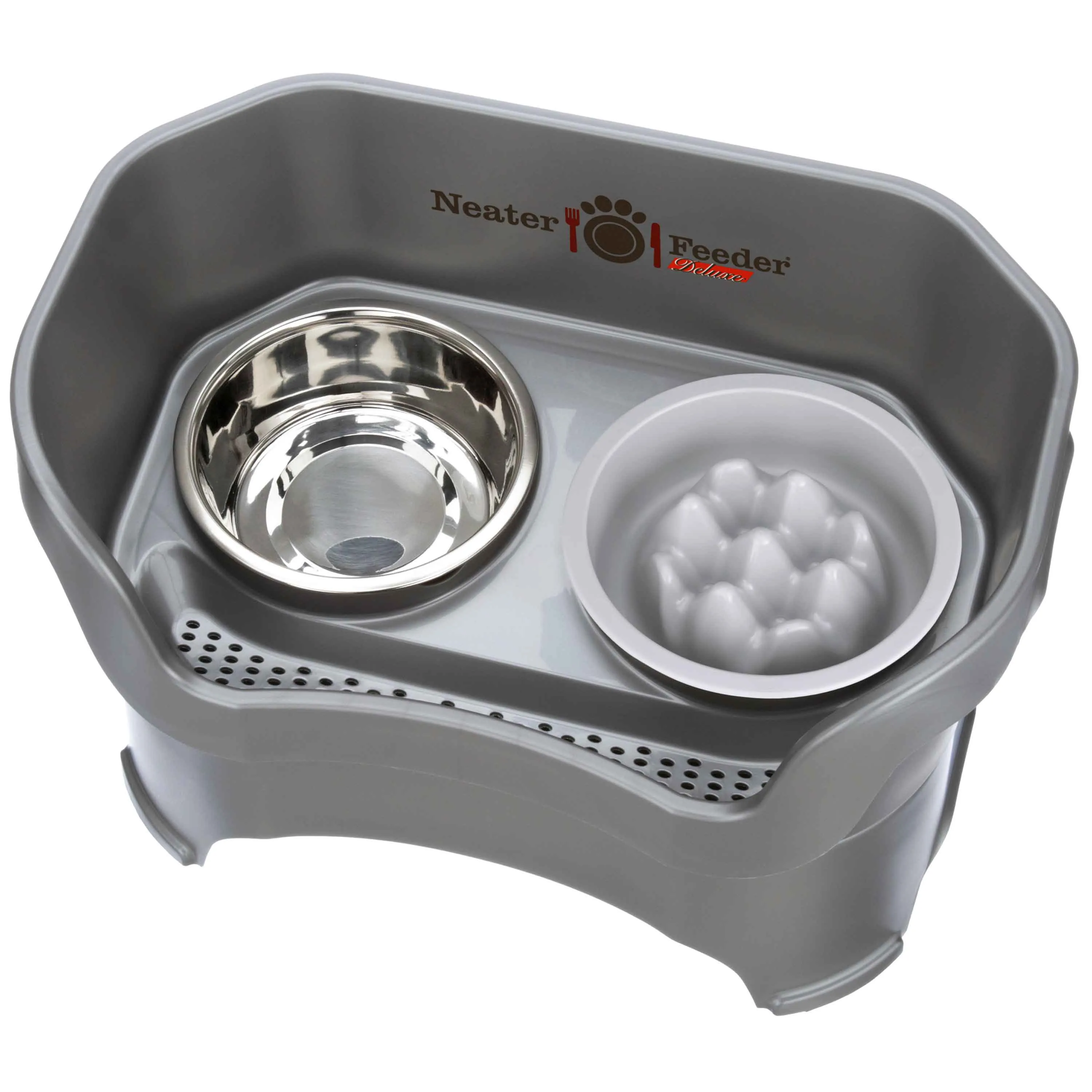 DELUXE Neater Feeder with The Niner Slow Feed Bowl