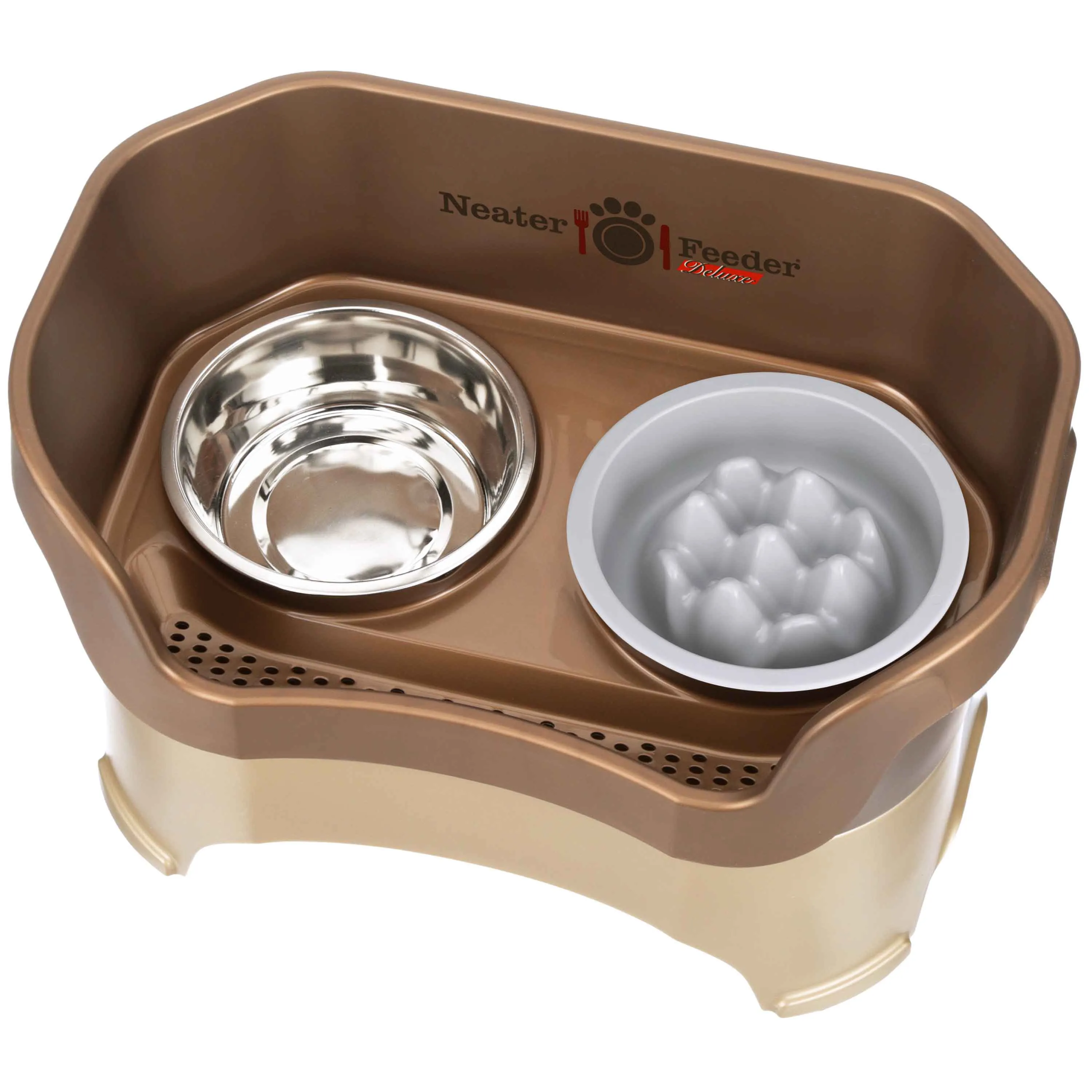 DELUXE Neater Feeder with The Niner Slow Feed Bowl