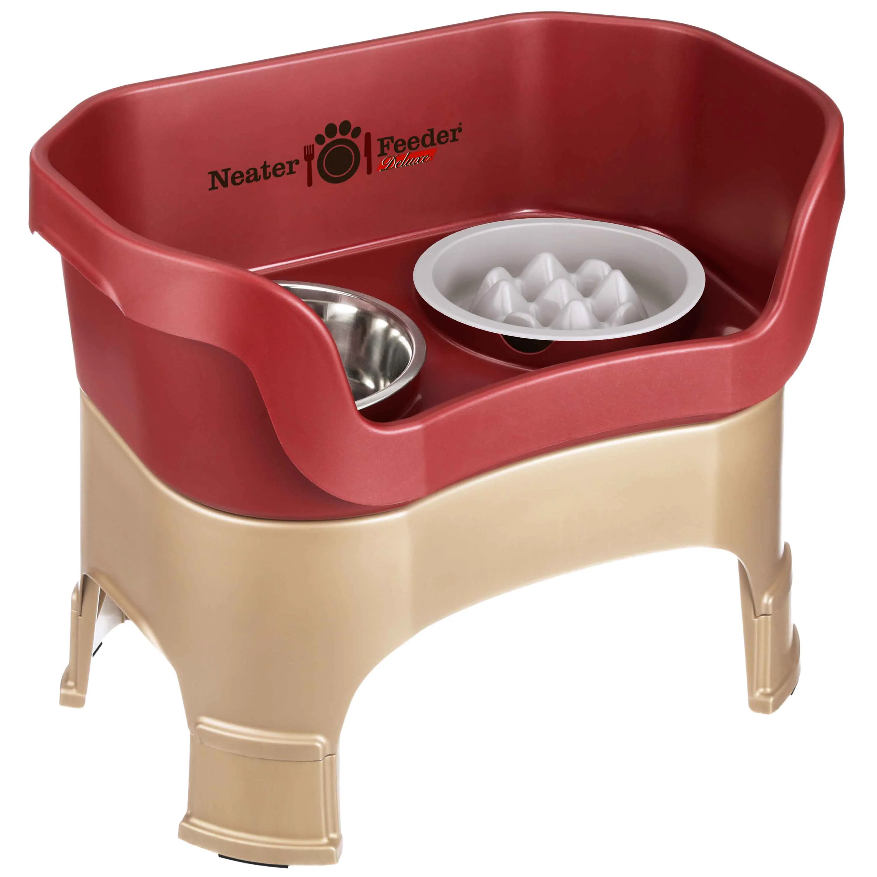 DELUXE Neater Feeder with The Niner Slow Feed Bowl
