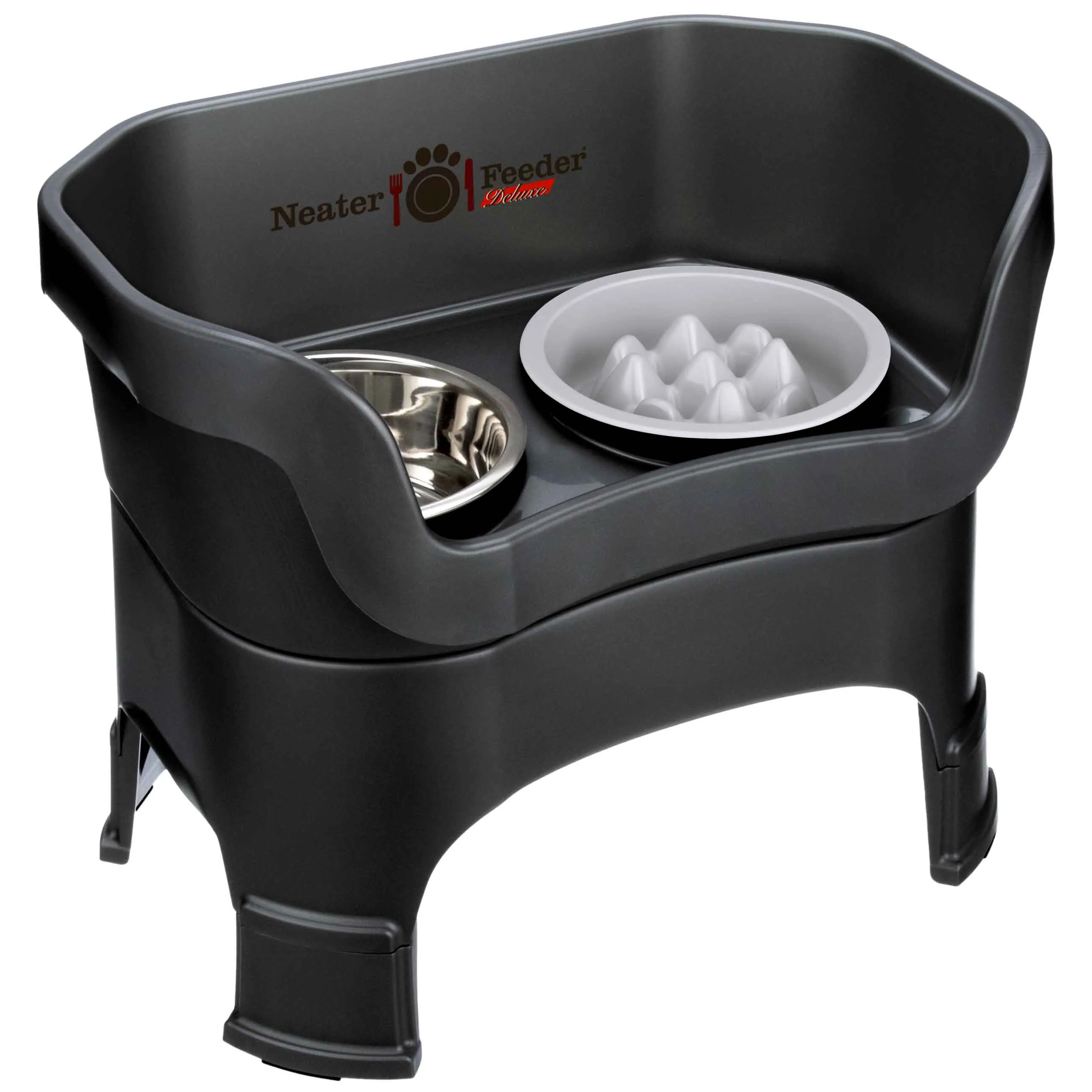 DELUXE Neater Feeder with The Niner Slow Feed Bowl
