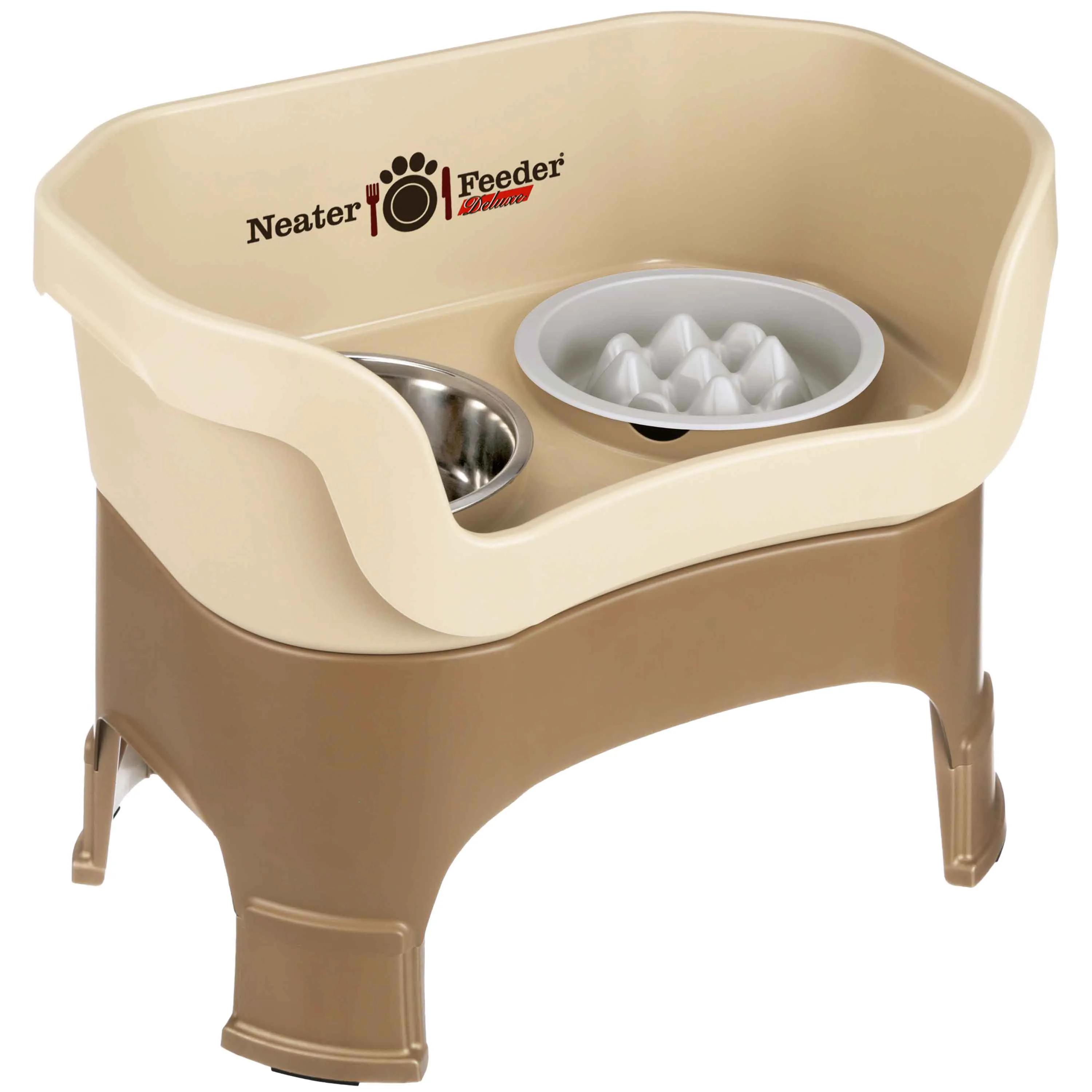DELUXE Neater Feeder with The Niner Slow Feed Bowl
