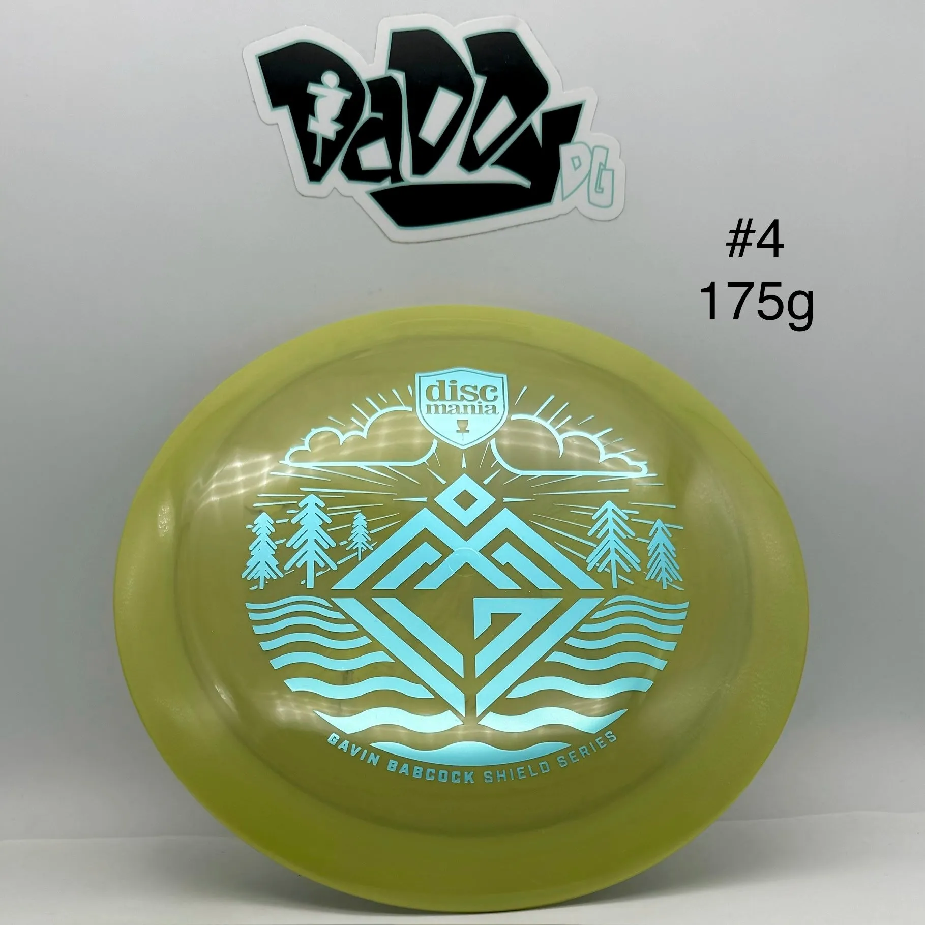 Discmania Gavin Babcock Shield Series Swirly S-Line DD3 Sunrise Distance Driver