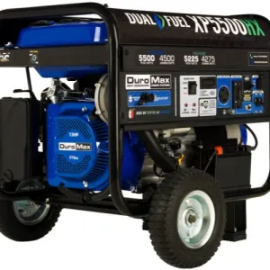 DuroMax XP5500HX 4500W/5500W Dual Fuel CO Alert Electric Start Generator New