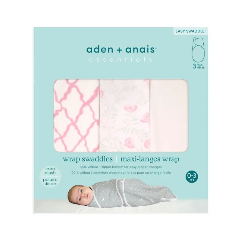 Essentials Wrap Swaddle - 3 Pack