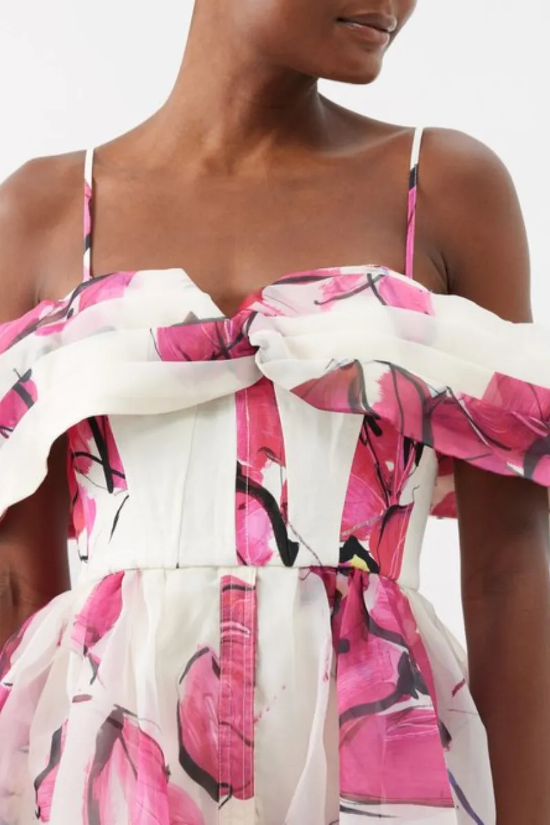 glantine Floral Maxi Dress