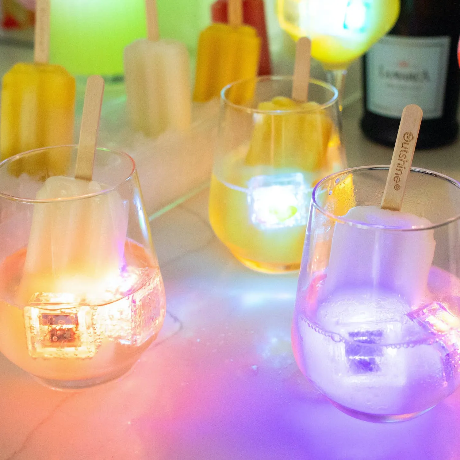 Glo Cubes Multicolored 12-Pack