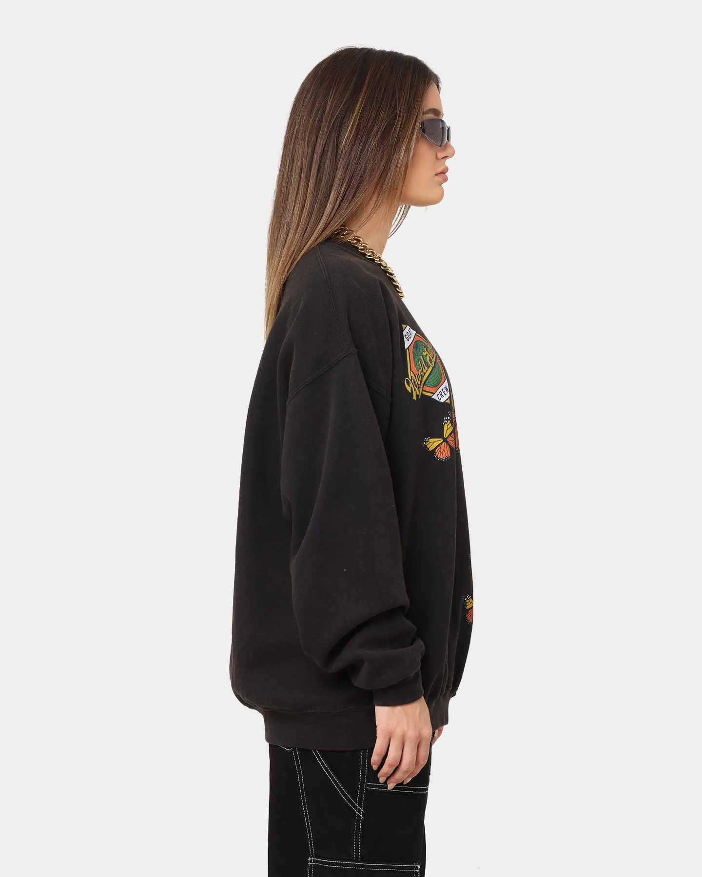 Goat Crew World Champs Vintage Crewneck Black Wash