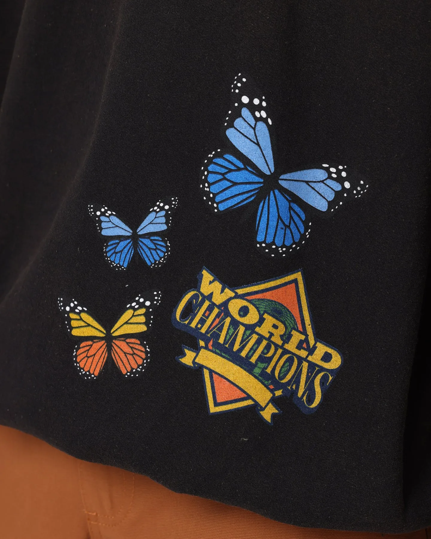 Goat Crew World Champs Vintage Crewneck Black Wash