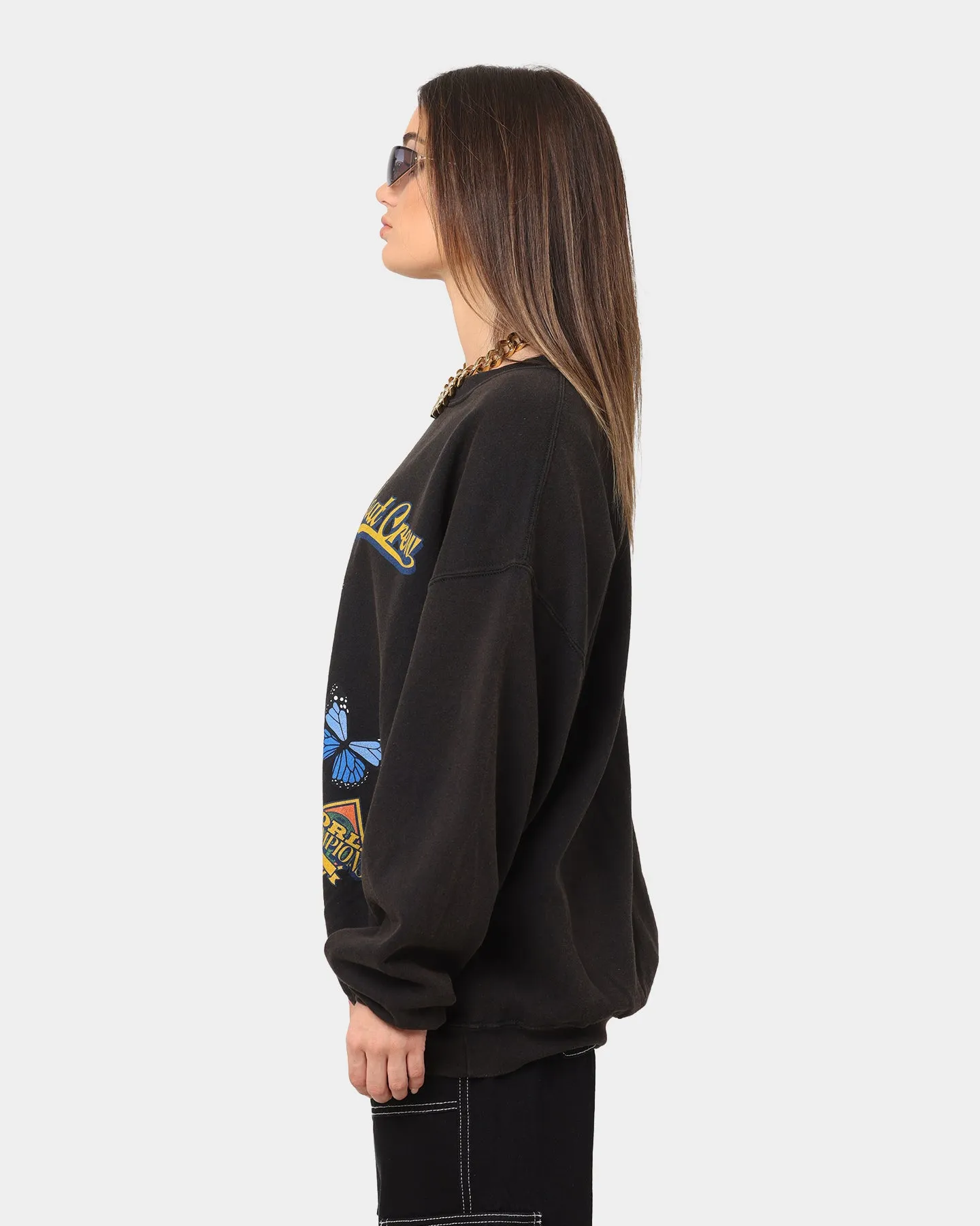 Goat Crew World Champs Vintage Crewneck Black Wash