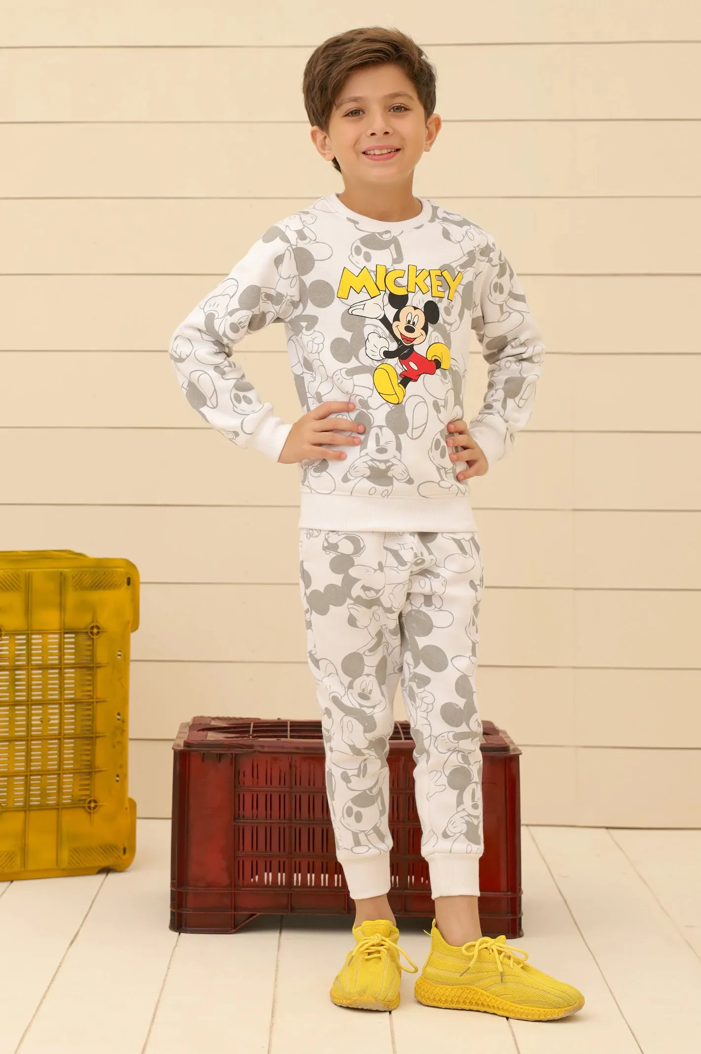 Graphic Print Boys Combo