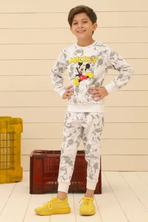 Graphic Print Boys Combo
