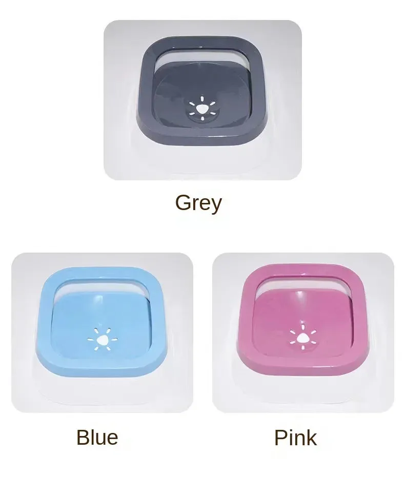 High-Capacity Anti-Splash Pet Water Bowl
