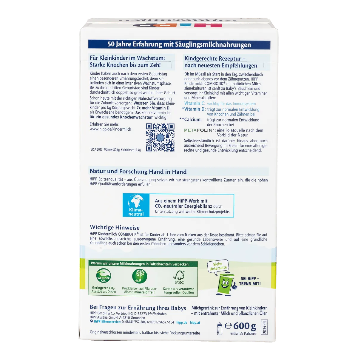 HiPP Kindermilch Combiotik (1 )