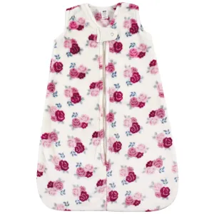 Hudson Baby Plush Sleeping Bag, Sack, Blanket, Floral