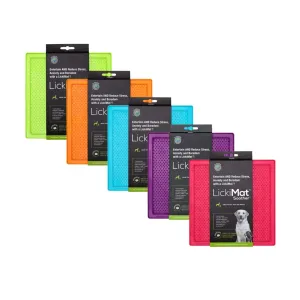 LickiMat Classic Soother Slow Feeder Mat for Dogs