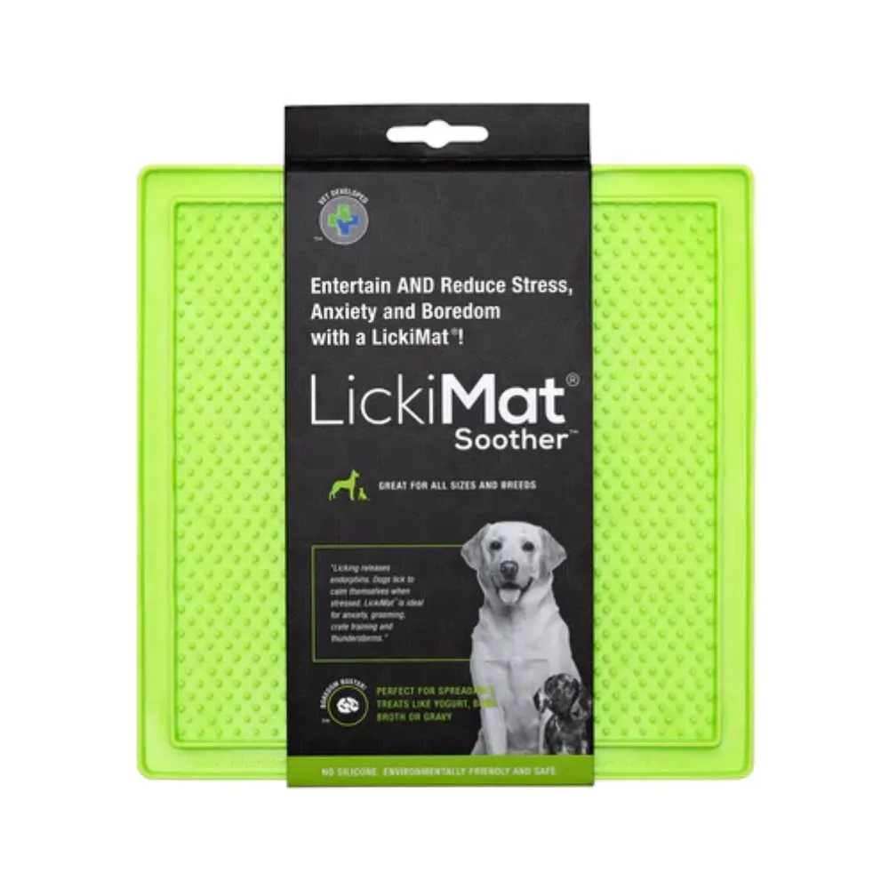 LickiMat Classic Soother Slow Feeder Mat for Dogs