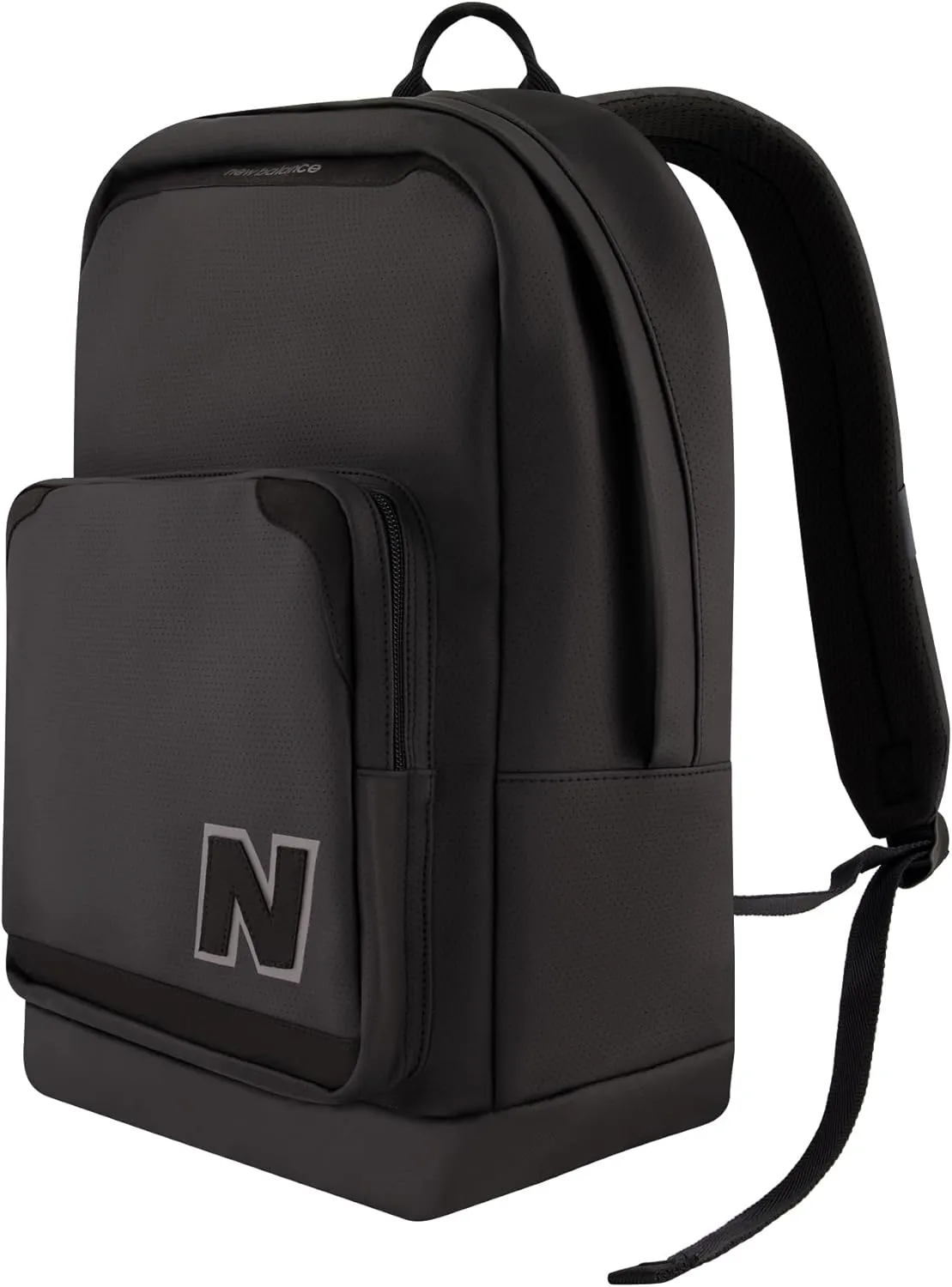 New Balance Laptop Backpack, Legacy Computer Travel Bag for Men and Women, Black, 18.5 Inch