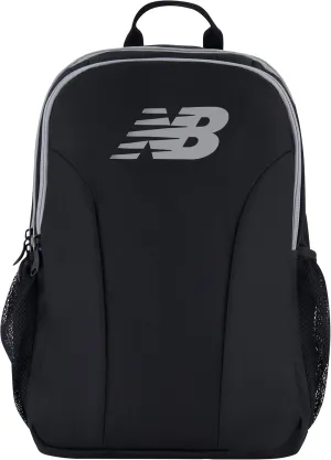New Balance Laptop Backpack, Travel Computer Bag for Men and Women, Black, 19 Inch