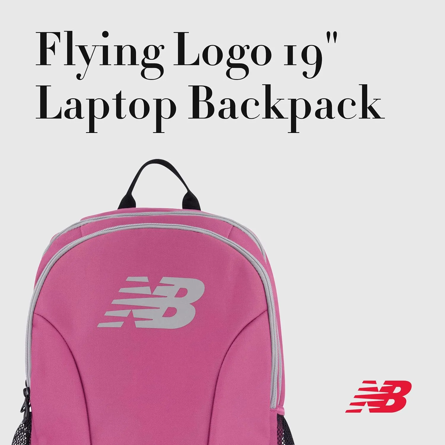 New Balance Laptop Backpack, Travel Computer Bag for Men and Women, Burgundy, 19 Inch