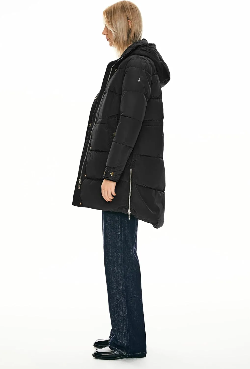 Orolay Women's Winter Thicken Puffer Coat Warm Jacket with Hood