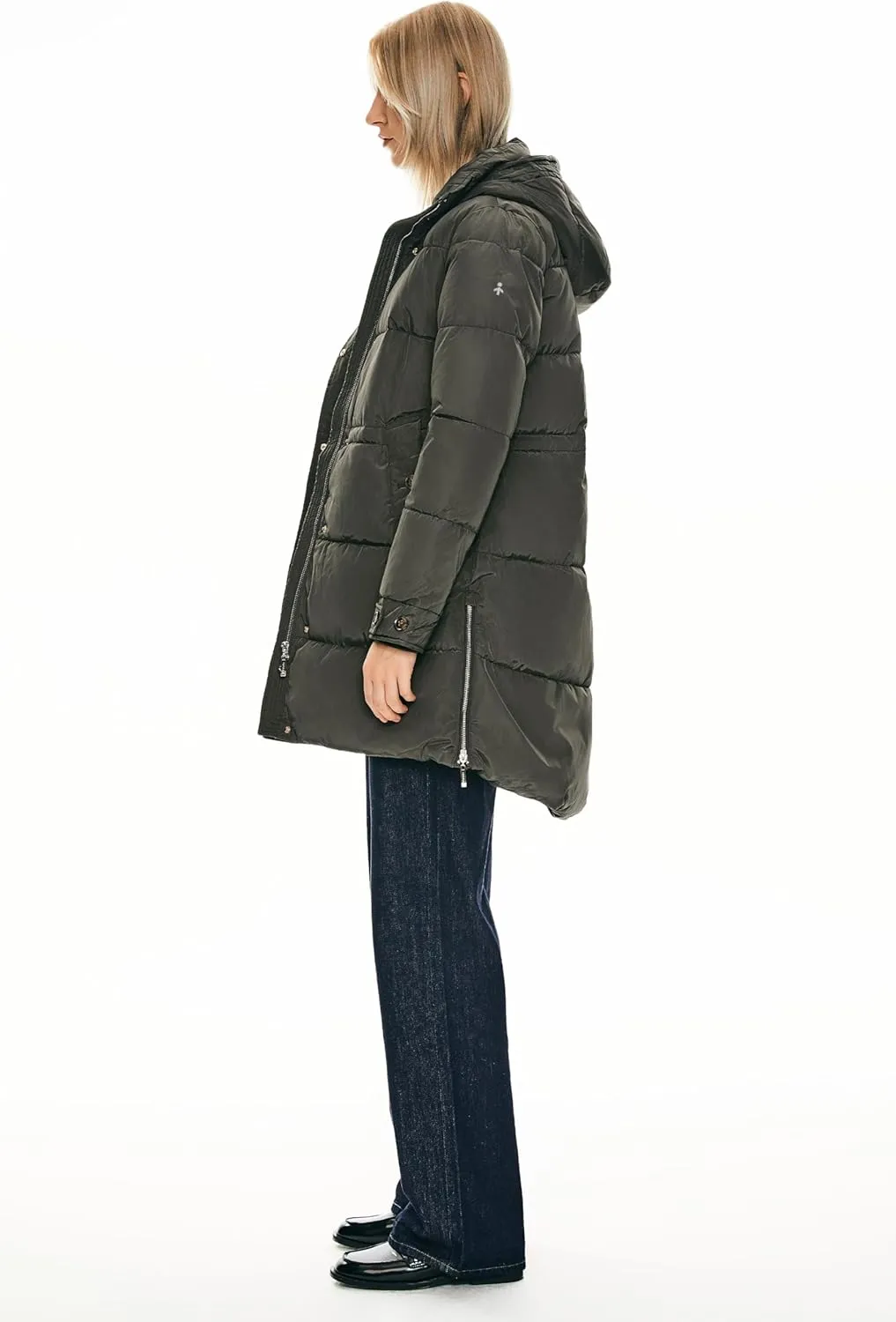 Orolay Women's Winter Thicken Puffer Coat Warm Jacket with Hood