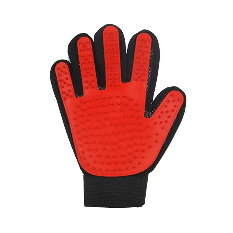 Pet Grooming and Bathing Brush Glove