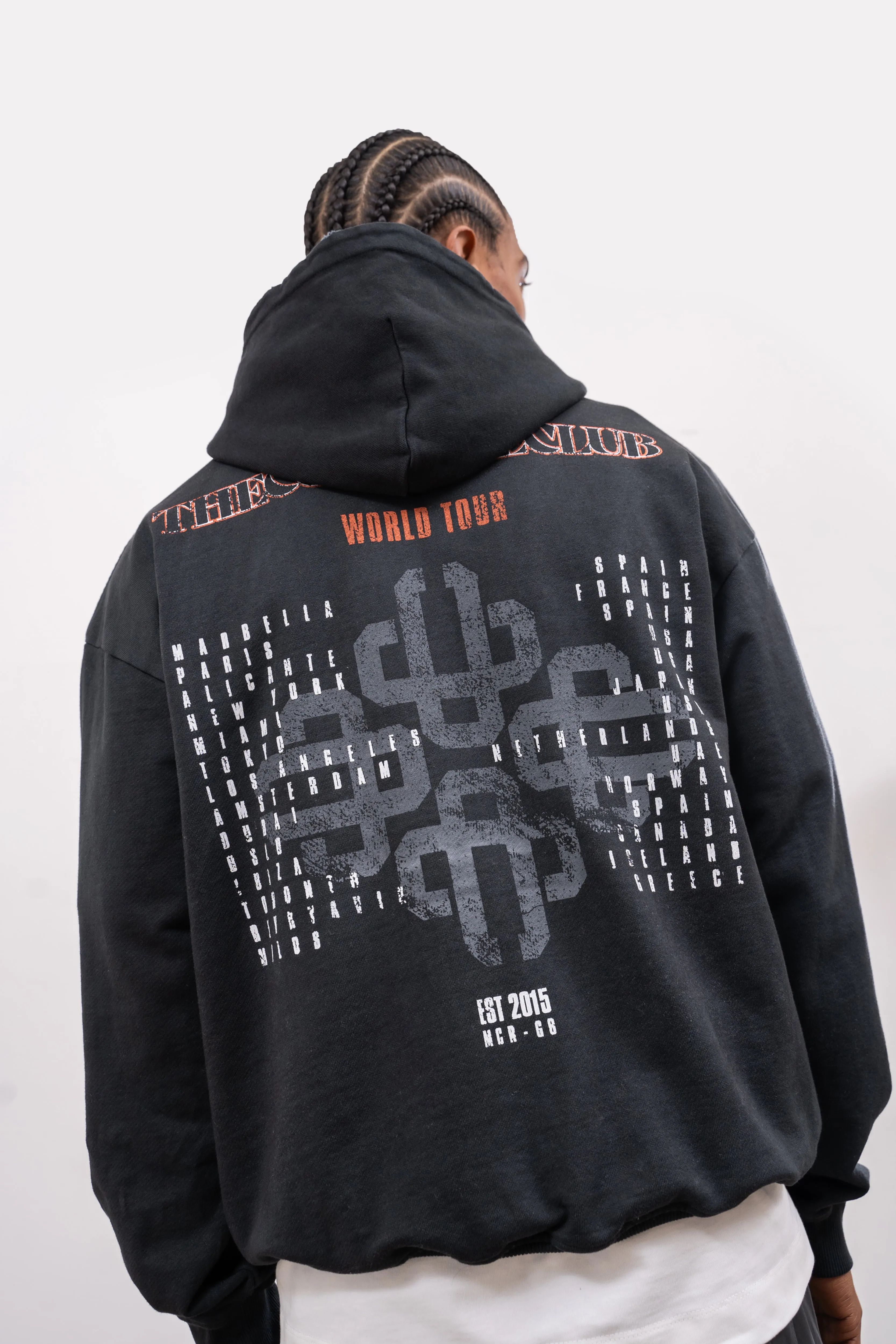 PHOENIX GRAPHIC HOODIE - BLACK