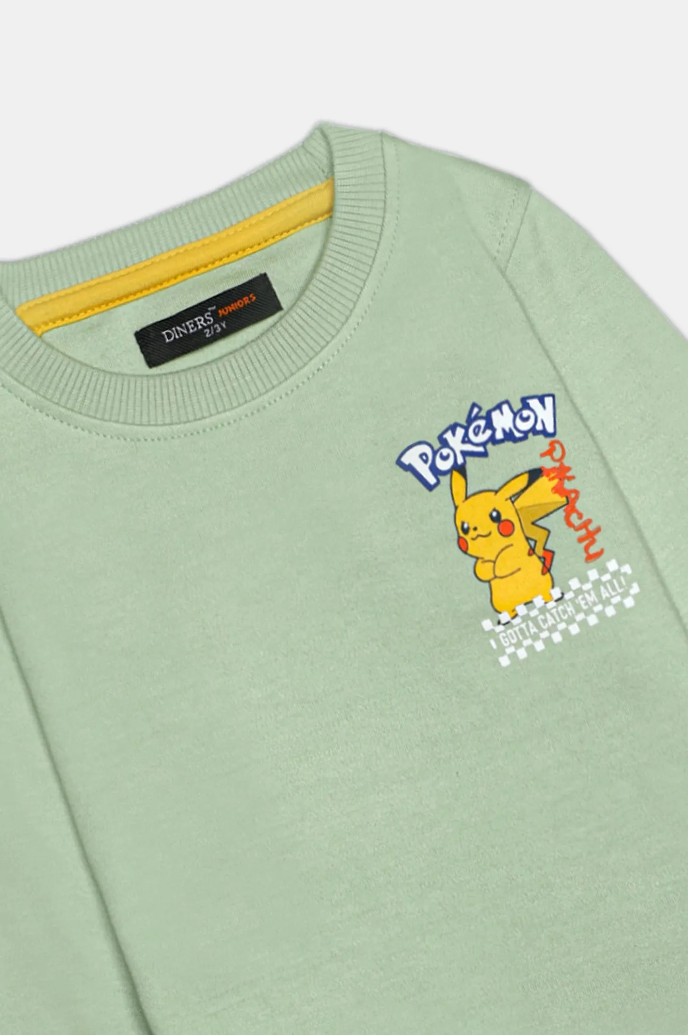 Pokemon Graphic Print Boys Sweatshirt
