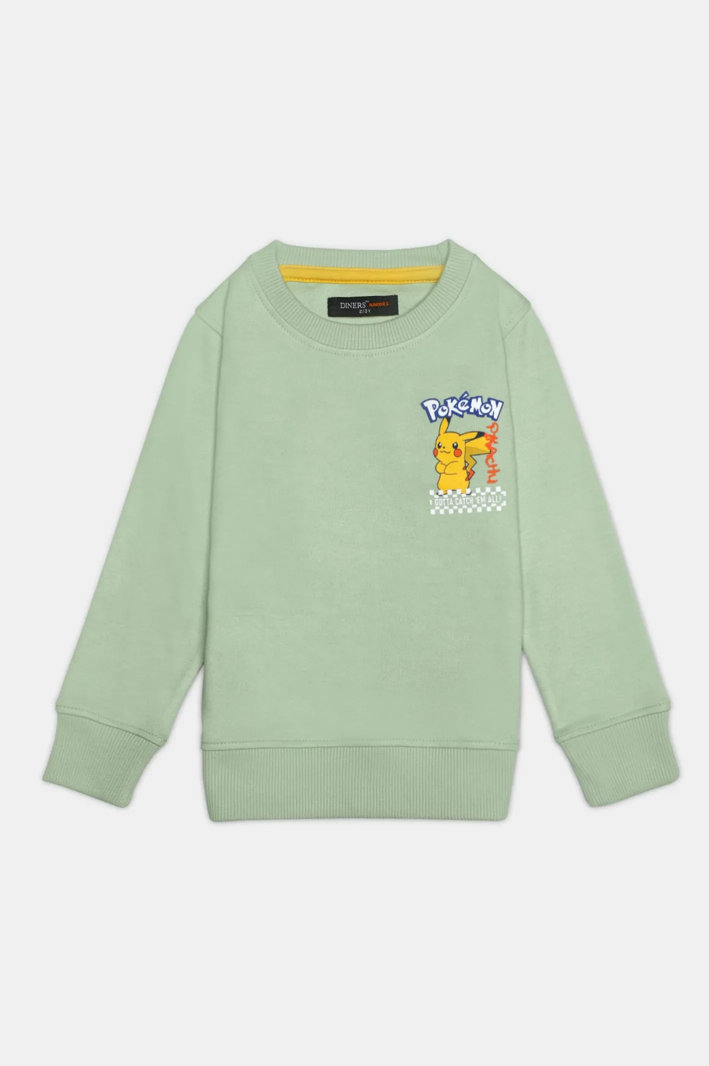 Pokemon Graphic Print Boys Sweatshirt