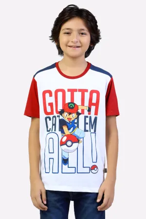 Pokemon Graphic Print T-Shirt