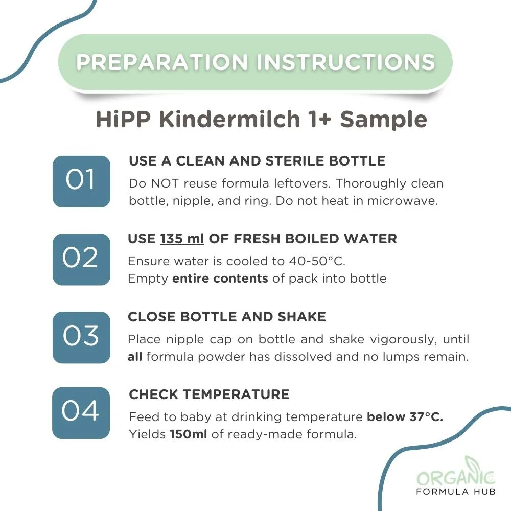 Sample - HiPP Kindermilch 1 