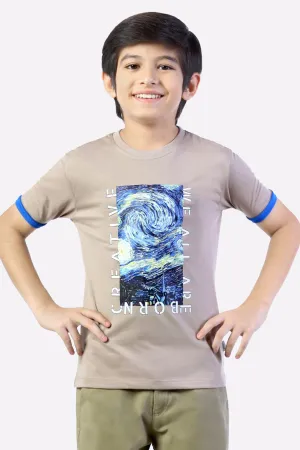 Sand Graphic Print T-Shirt
