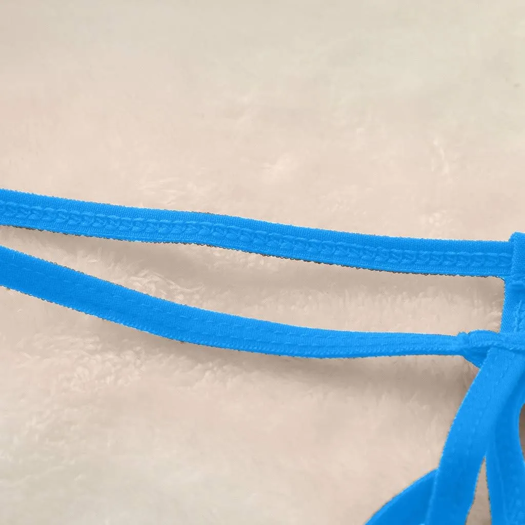 Sexy Mens Stretch Bulge Pouch Thong Bikini Briefs Underwear Underpants T-Back Tanga G-String Sexy Low Rise Bulge Thong