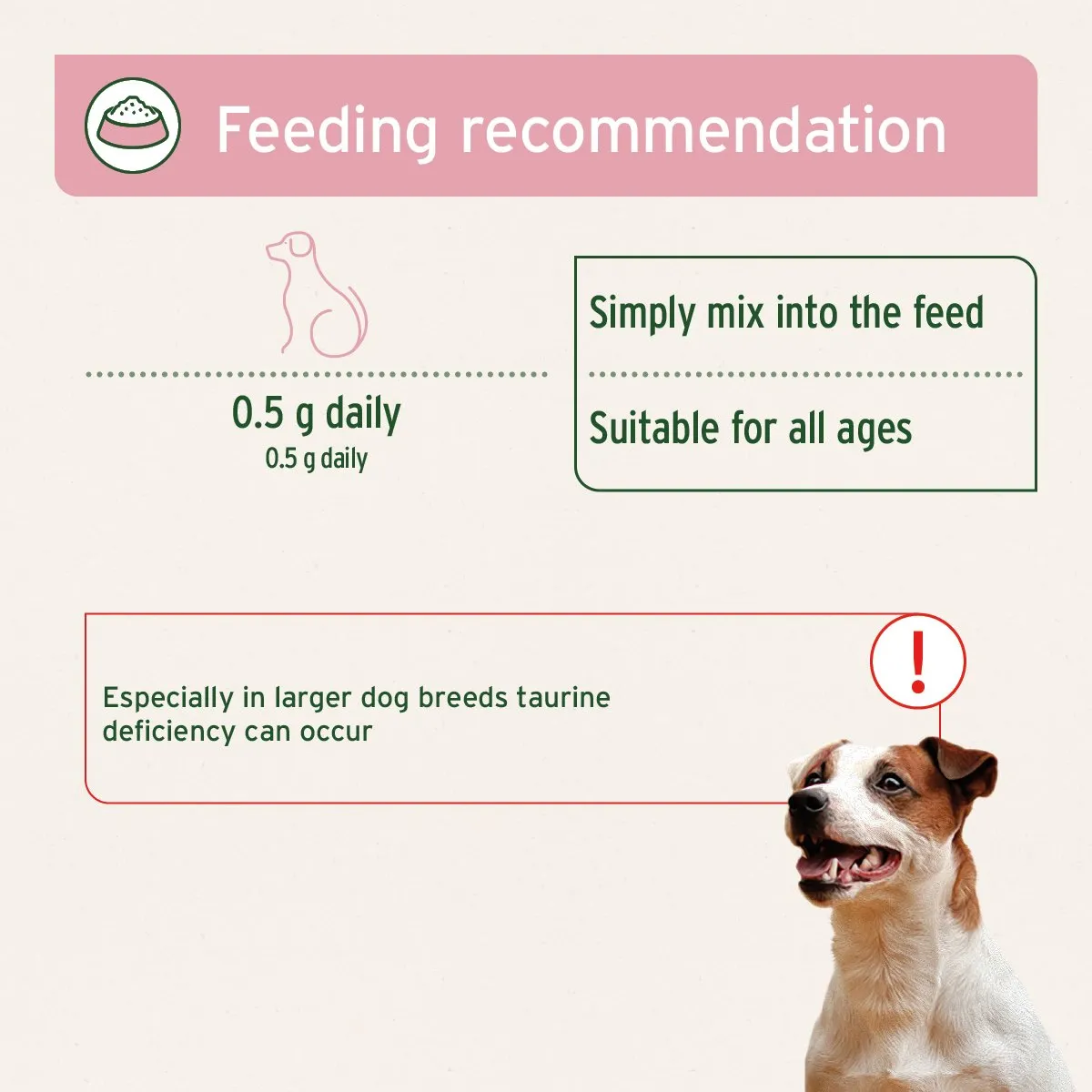 Taurine Powder for Dogs - 100g - Amino Acid Supplement