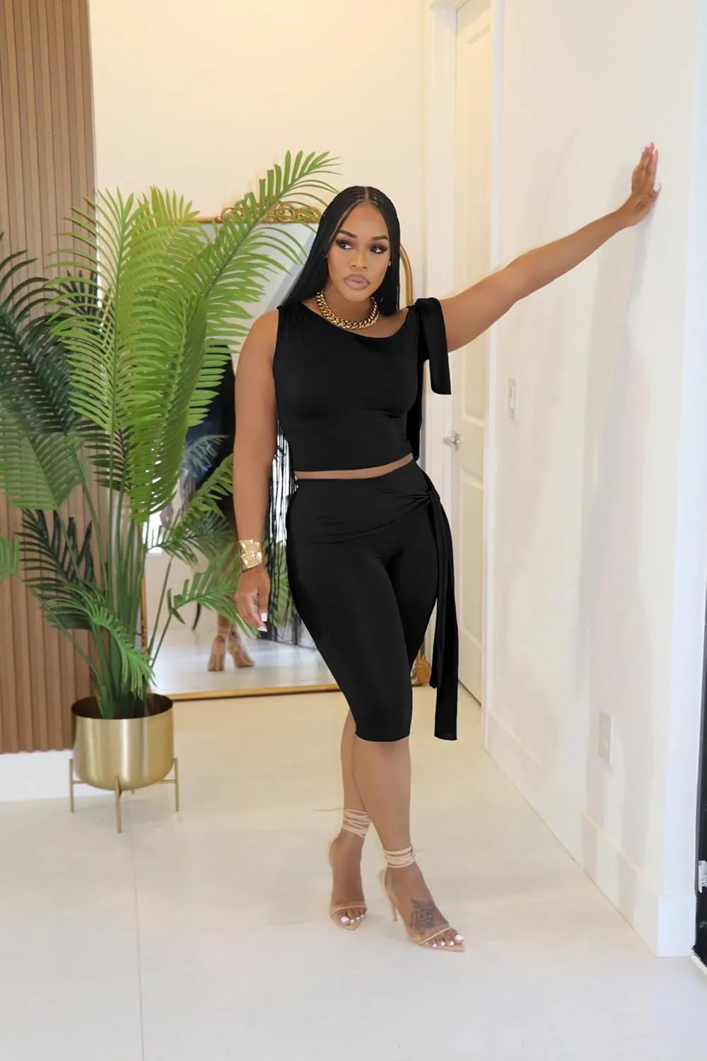 Two Piece Sets for Women Summer Outfits Off The Shoulder Tops Pants Sets Sexy Jumpsuits Vacation Outfits Matching Sets
